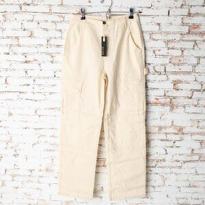 NEW Gilipur Women's Small Ivory Cargo Pants